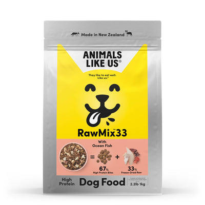 Animals Like Us - Raw Mix 33 with Ocean Fish Dog Food