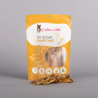 Laila and Me Dog Treat Duck Feet 12 pack
