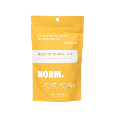 Norm Freeze Dried DUCK LIVER MEAL TOPPER