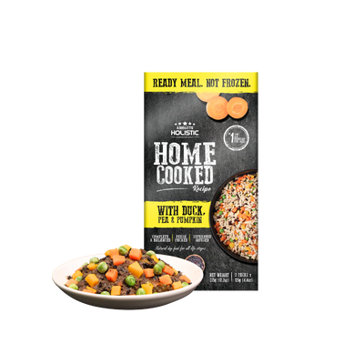 Absolute Holistic Dog Food Home Cooked Recipe | Duck, Peas & Pumpkin