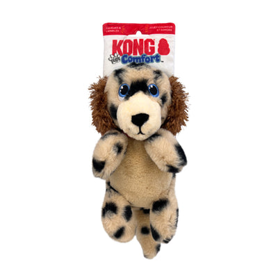 KONG Soft Plush Dog Toy Comfort Pups Spot