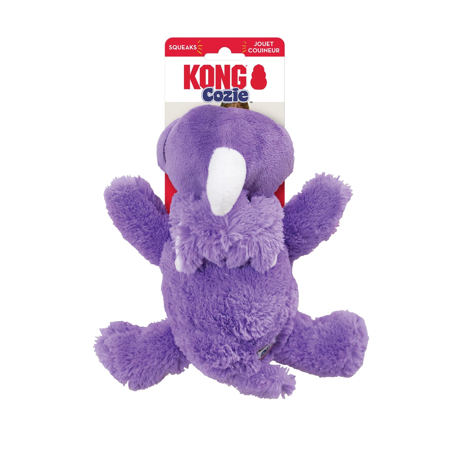 KONG Dog Toy Cozie Rosie Rhino