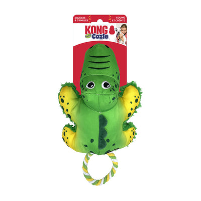 KONG Dog Toy Cozie Tuggz Alligator