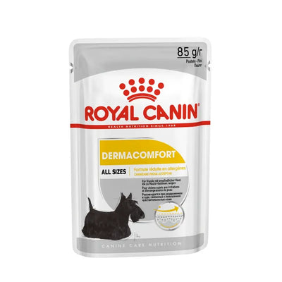ROYAL CANIN Adult Wet Dog Food Dermacomfort Loaf 85g x 12