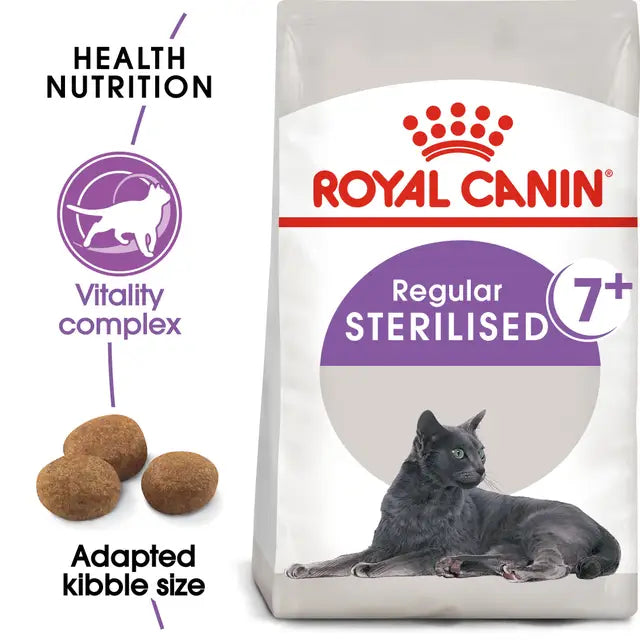 ROYAL CANIN Sterilised Adult 7+ Dry Cat Food 1.5kg