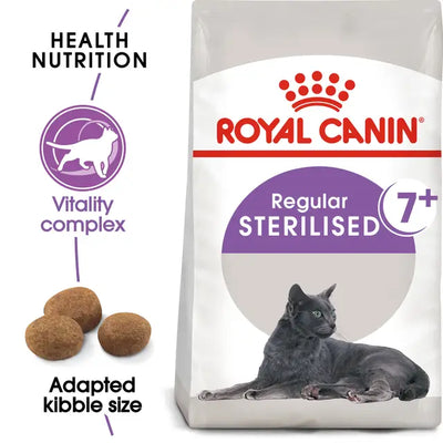 ROYAL CANIN Sterilised Adult 7+ Dry Cat Food 1.5kg