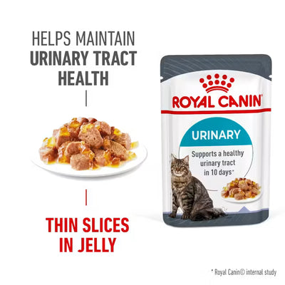 ROYAL CANIN Urinary Care Jelly Wet Cat Food 85g x 12