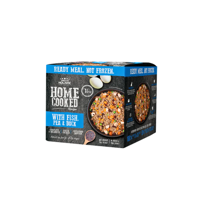 Absolute Holistic Dog Food Home Cooked Recipe | Fish, Peas & Duck