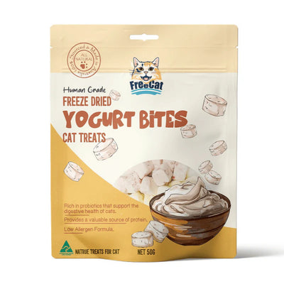 Freecat - Freeze Dried Yogurt Bites Cat Treats 50g
