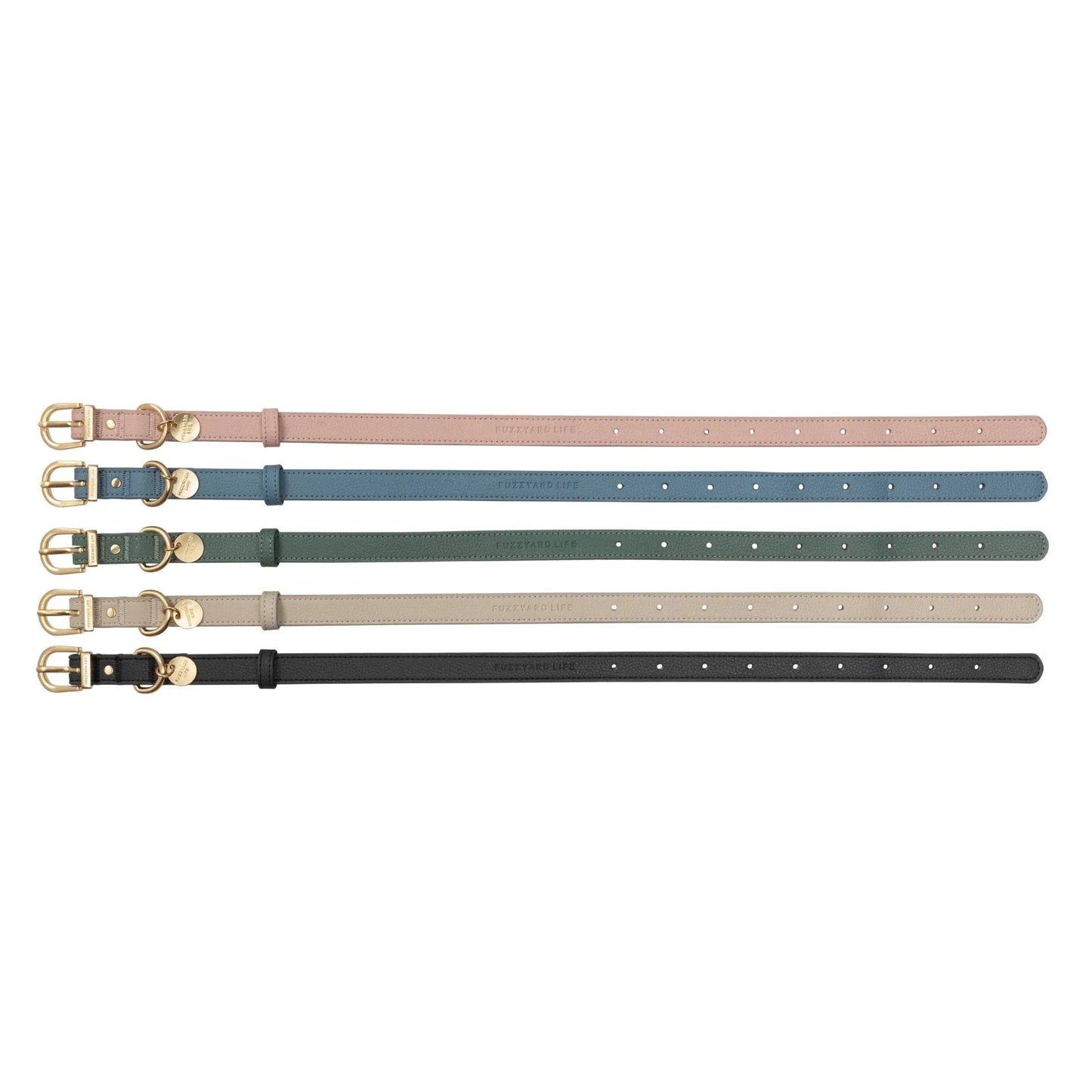 FuzzYard Life Atelier Dog Collar - Soft Blush
