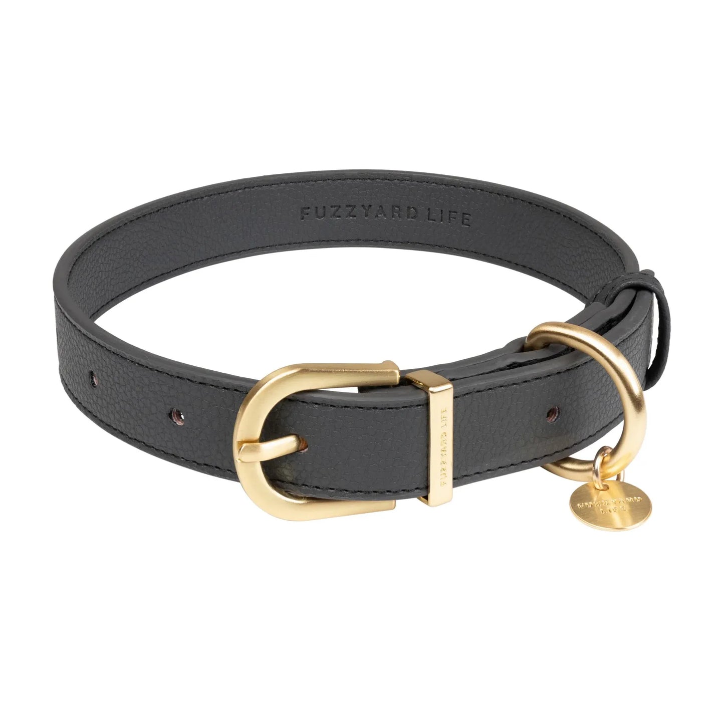 FuzzYard Life Atelier Dog Collar - Slate Grey