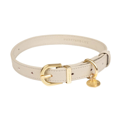 FuzzYard Life Atelier Dog Collar - Sandstone