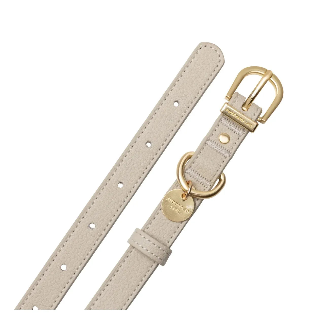 FuzzYard Life Atelier Dog Collar - Sandstone