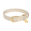 FuzzYard Life Atelier Dog Collar - Sandstone