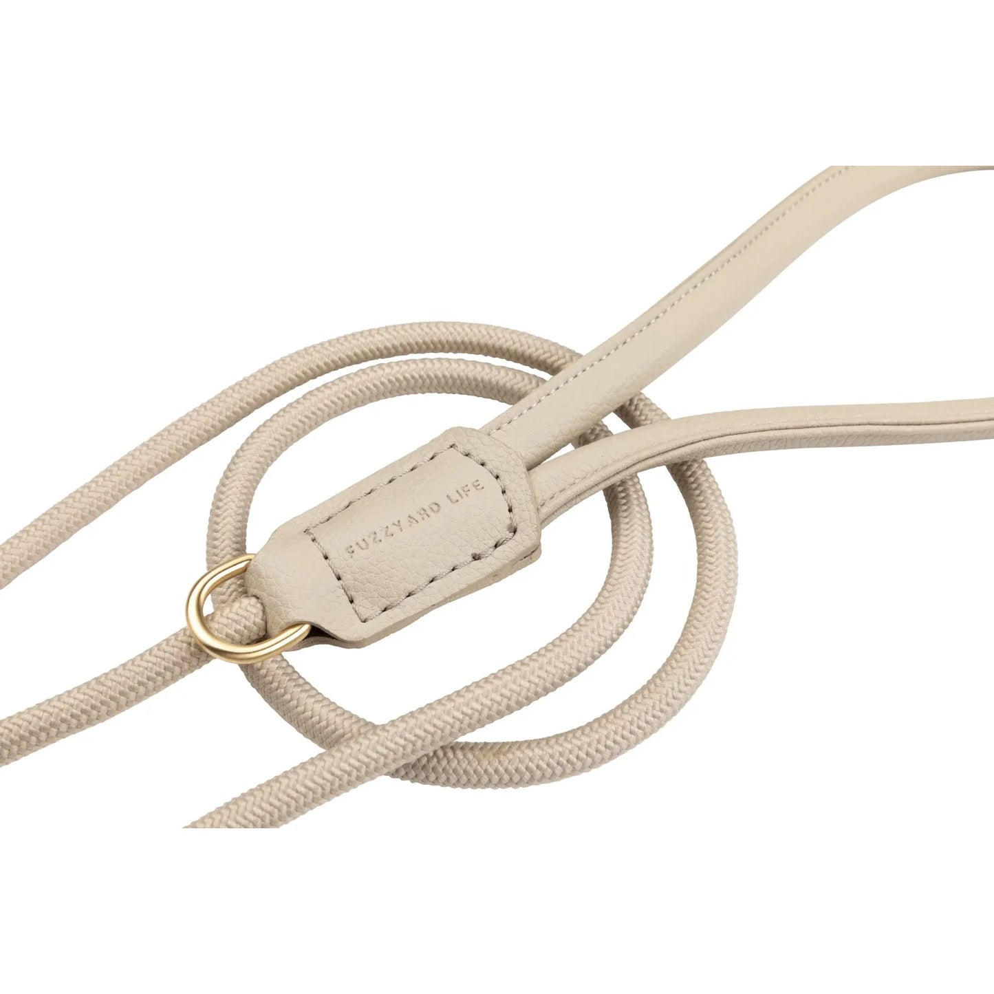 FuzzYard Life Atelier Dog Rope Lead - Sandstone
