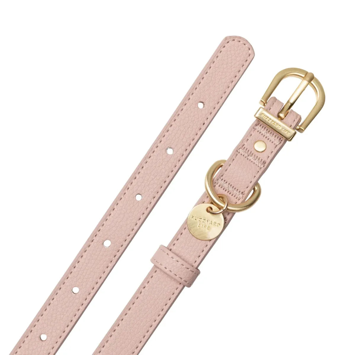 FuzzYard Life Atelier Dog Collar - Soft Blush