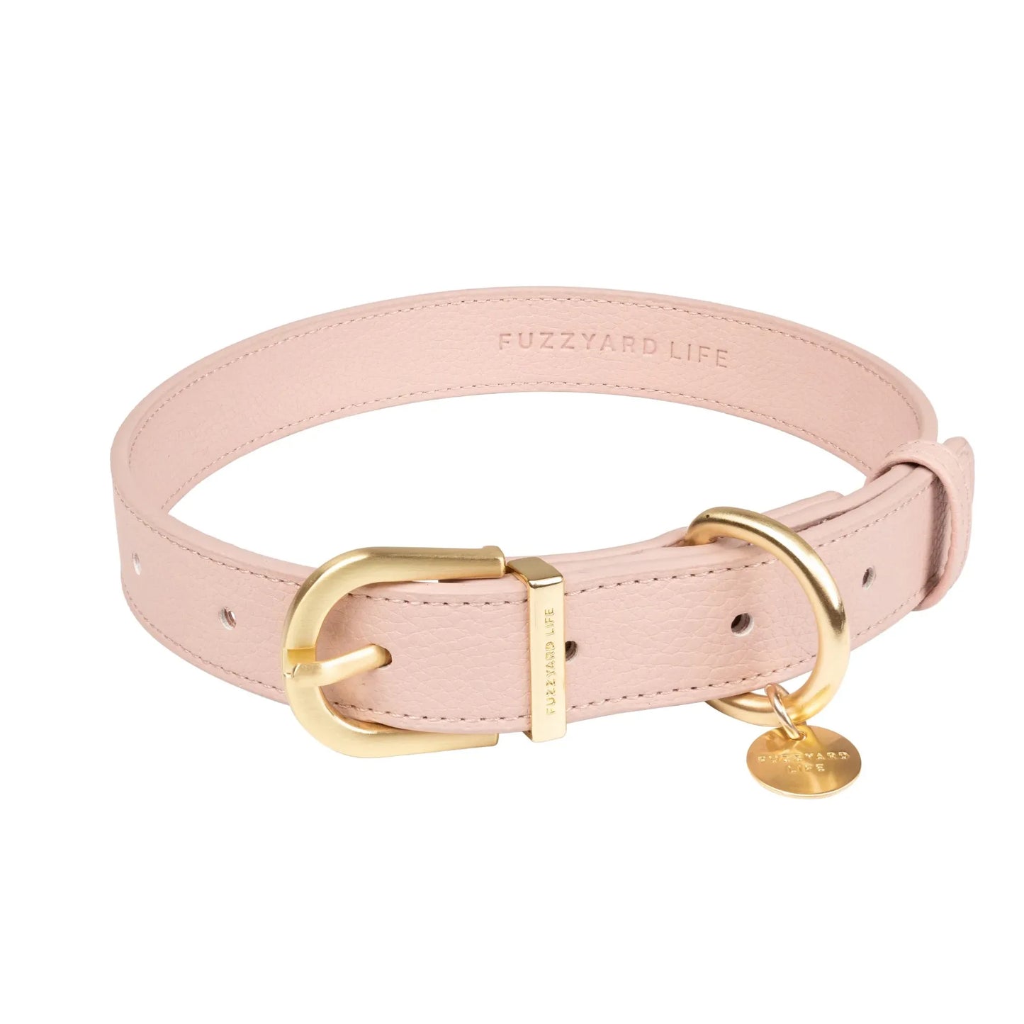 FuzzYard Life Atelier Dog Collar - Soft Blush