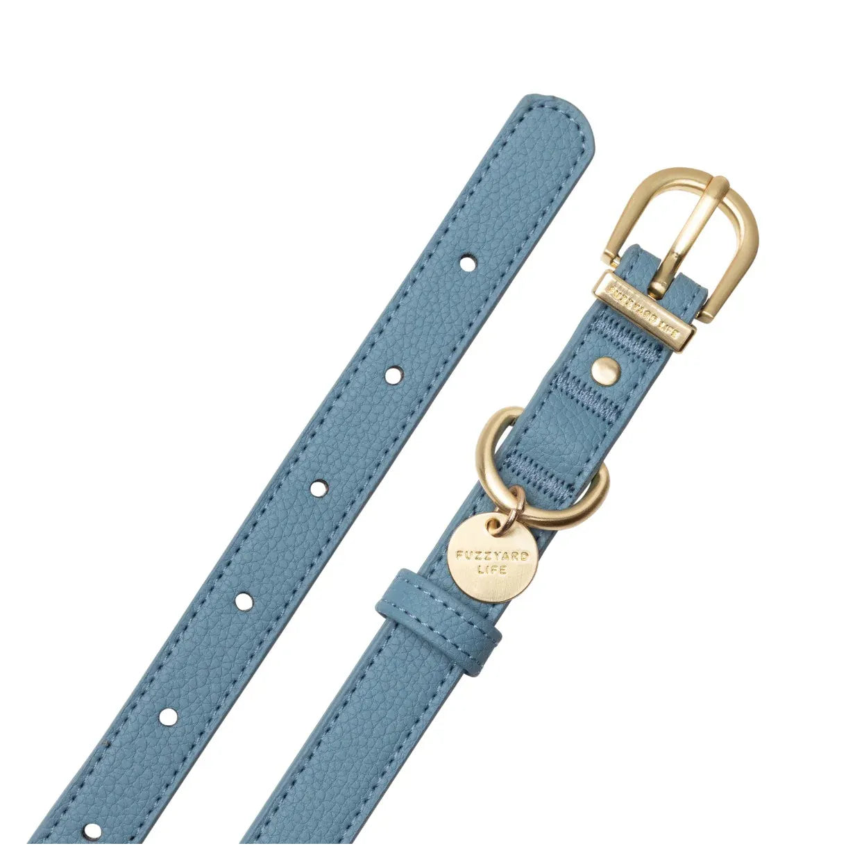 FuzzYard Life Atelier Dog Collar - French Blue