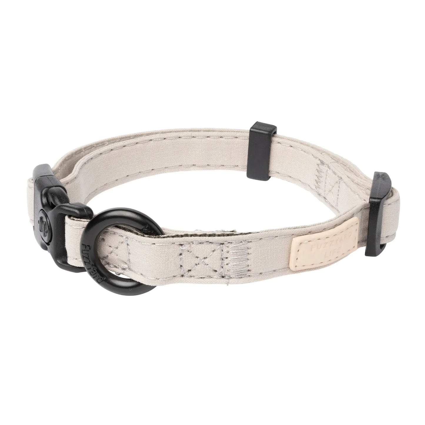 FuzzYard Life Dog Collar - Sandstone
