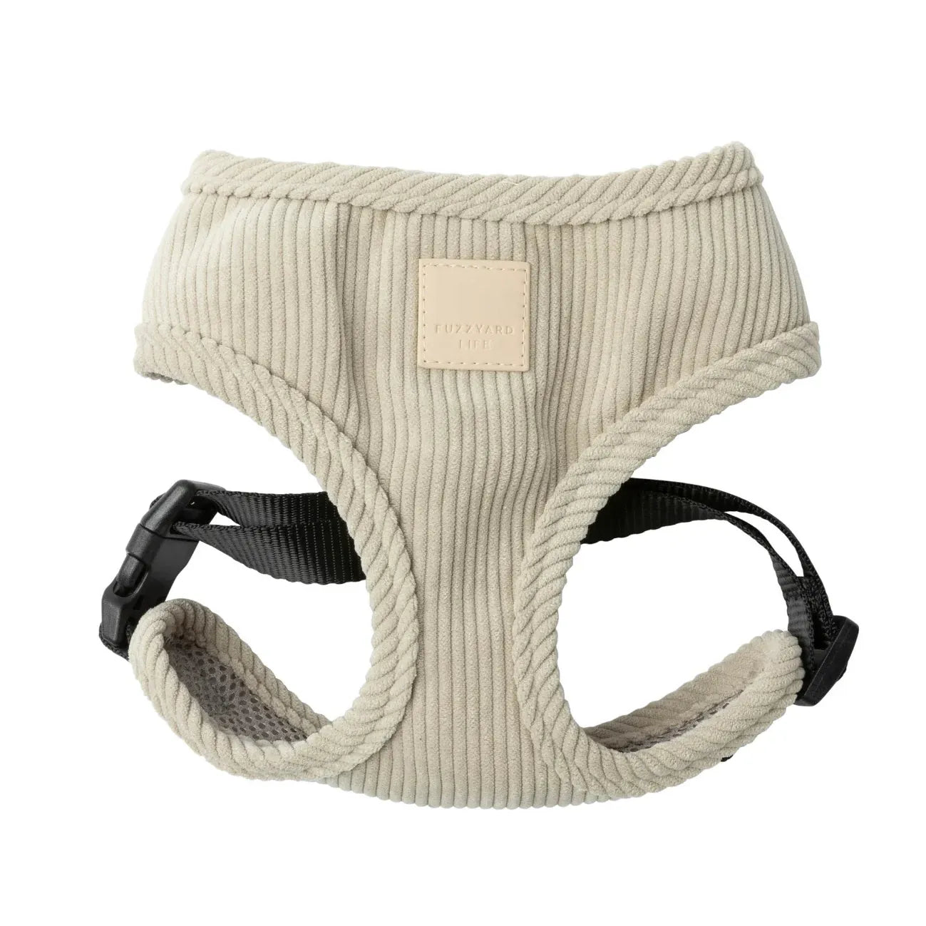 FuzzYard Life Corduroy Dog Harness - Sandstone