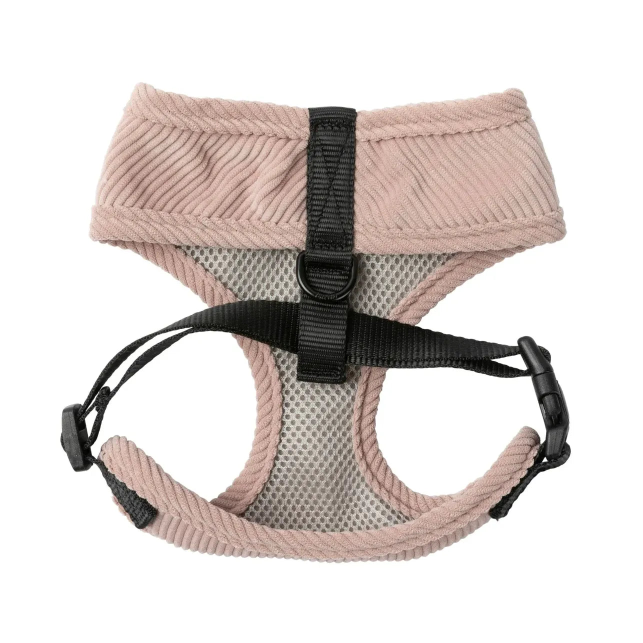 FuzzYard Life Corduroy Dog Harness - Soft Blush