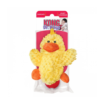 KONG Dog Toy Dr. Noyz Plush Duck Small