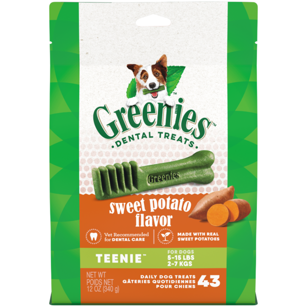 GREENIES Dental Dog Treats - Sweet Potato Flavoured