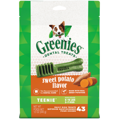 GREENIES Dental Dog Treats - Sweet Potato Flavoured