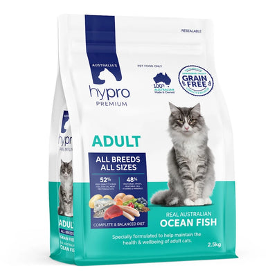 Hypro Premium Grain Free Adult Cat Dry Food Ocean Fish