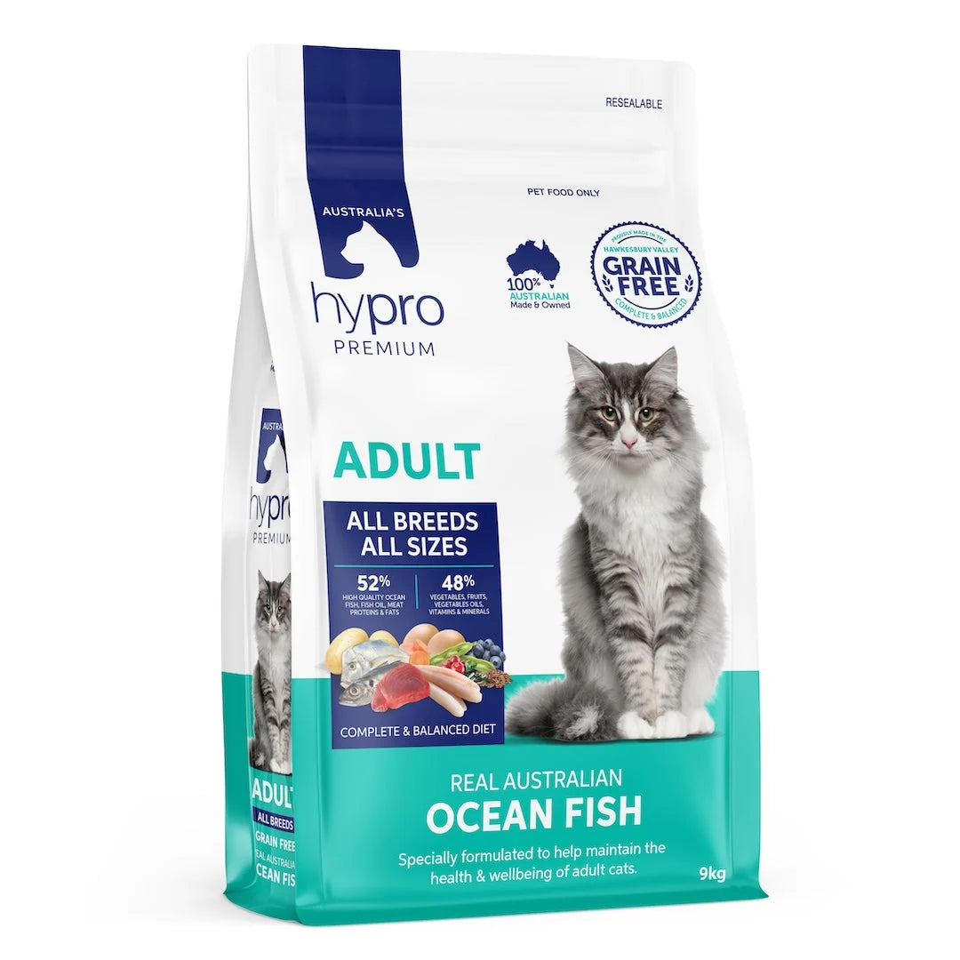 Hypro Premium Grain Free Adult Cat Dry Food Ocean Fish