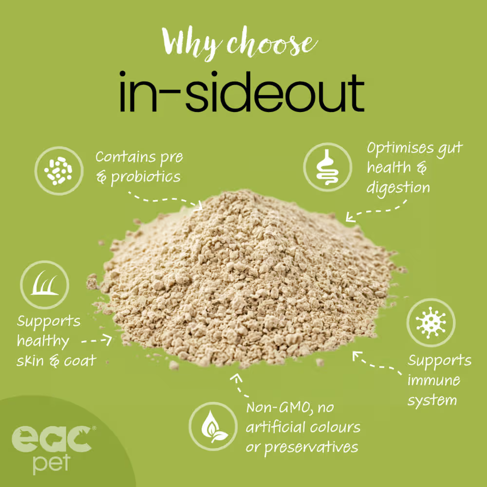 EAC Animal Care - In-sideout Pre & Probiotic Supplement for Dogs 125g