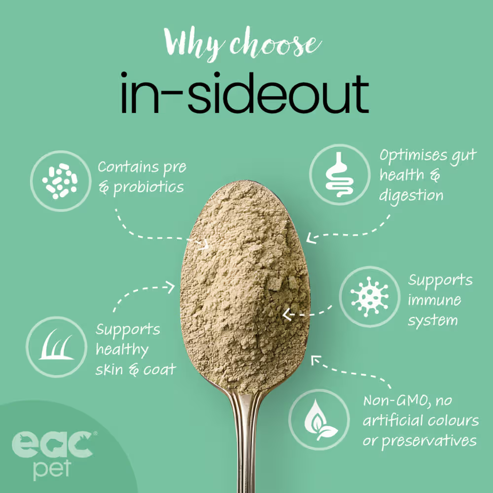 EAC Animal Care - In-sideout Pre & Probiotic Supplement for Cats 125g