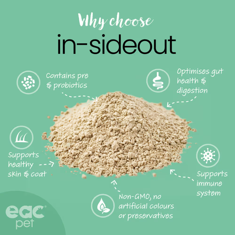 EAC Animal Care - In-sideout Pre & Probiotic Supplement for Cats 125g