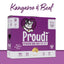Proudi Cat Raw Food - Kangaroo & Beef 1.08Kg