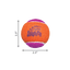 KONG Dog Toy Airdog Squeaker Birthdayday Balls Medium 3PK