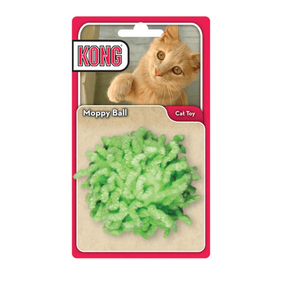 KONG Cat Toys Moppy Ball Assorted Color