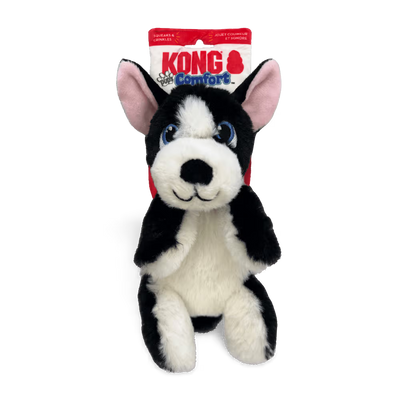 KONG Soft Plush Dog Toy Comfort Pups Boss