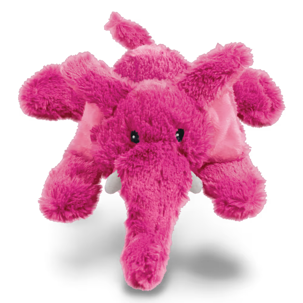 KONG Dog Toy Cozie Elmer Elephant