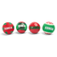 KONG Dog Toy Holiday Occasions Balls Medium 4pk