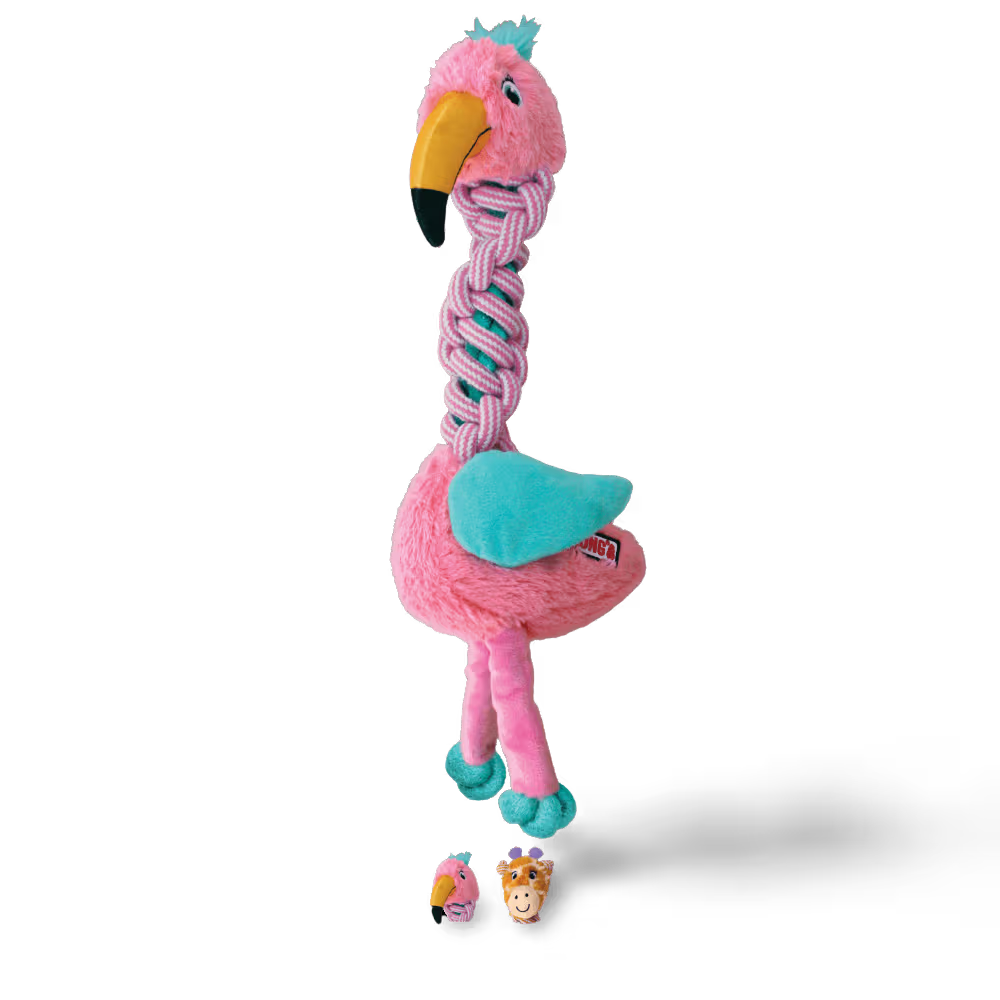 KONG Dog Toy Knots Twists Assorted Character