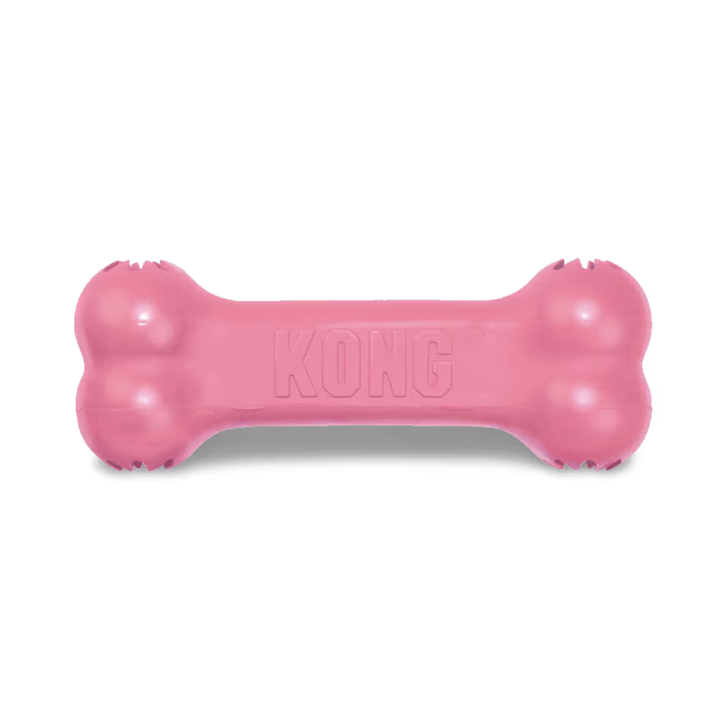 KONG Dog Toy Puppy Goodie Bone Small Assorted Color