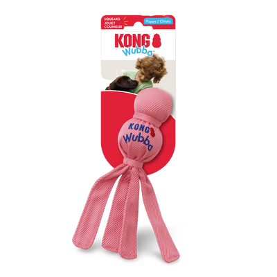 KONG Dog Toy Puppy Wubba Assorted Color