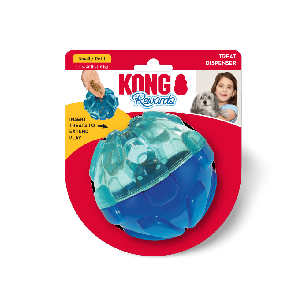 KONG Treat Dispensing Dog Toy Rewards Ball