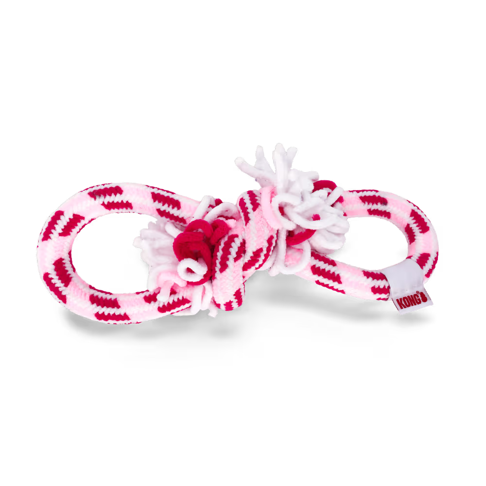 KONG Dog Toy Puppy Rope Tug Assorted Color Medium