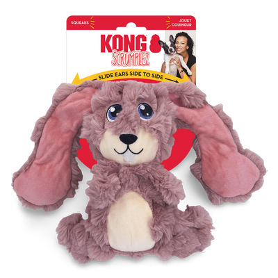 KONG Dog Toy Scrumplez Bunny Medium