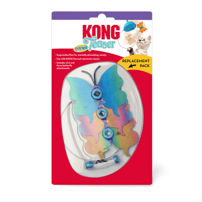 KONG Cat Toy Teaser Purrsuit Butterfly - Replacement Pack