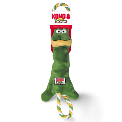 KONG Dog Toy Tugger Knots Frog Medium/Large