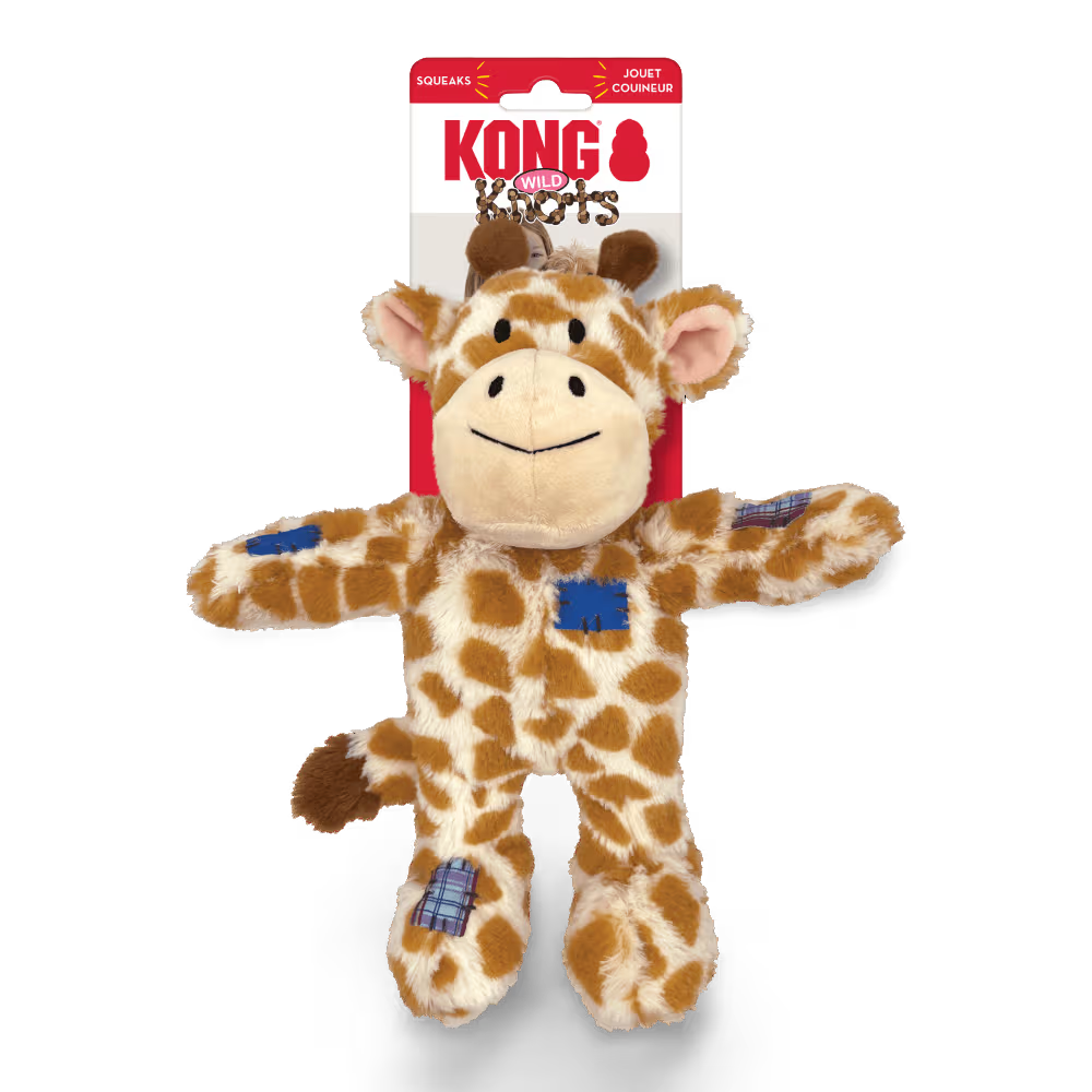 KONG Dog Toy Wild Knots Giraffe