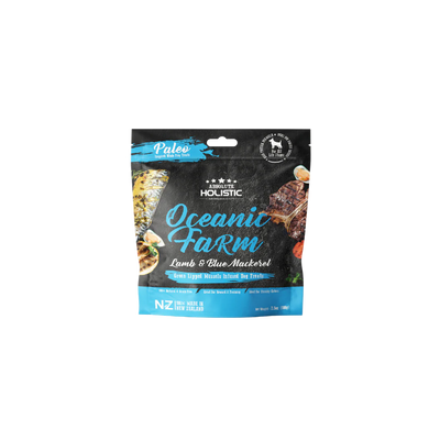 Absolute Holistic Air Dried Dog Treats | Lamb & Blue Mackerel 200g