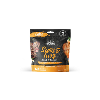 Absolute Holistic Air Dried Dog Treats | Lamb & Salmon 200g